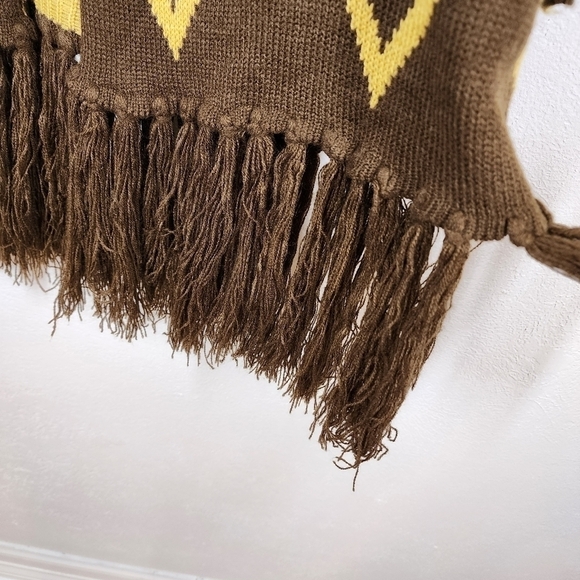 HOT & DELICIOUS WESTERN FRINGED CARDIGAN SWEATER - Picture 8 of 10